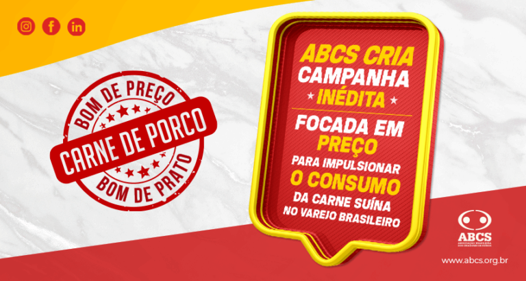 ABCS lança campanha nacional de consumo da carne suína