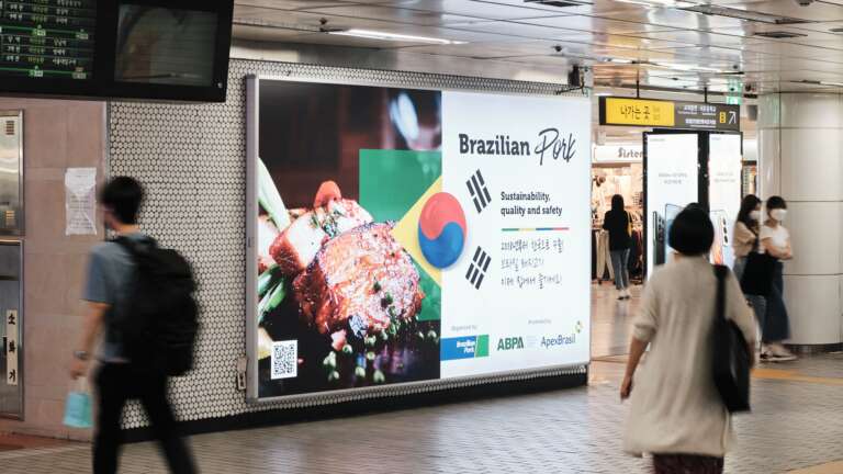 Exportadores de aves e suínos promovem ação na Coreia do Sul