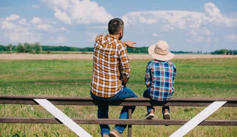 O amor pelo agronegócio passado de pai para filho