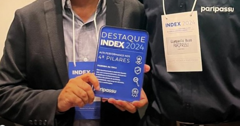 Fazenda da Toca recebe prêmio de Destaque Index 2024 no segmento ovos