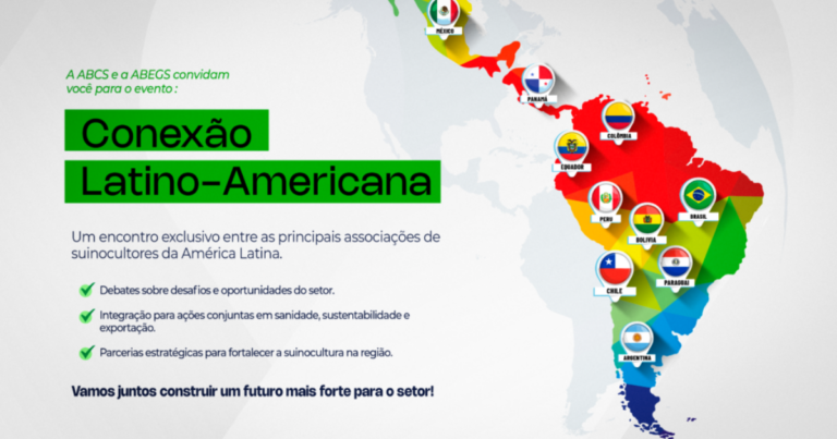 ABCS promoverá encontro para fortalecer a suinocultura na América Latina