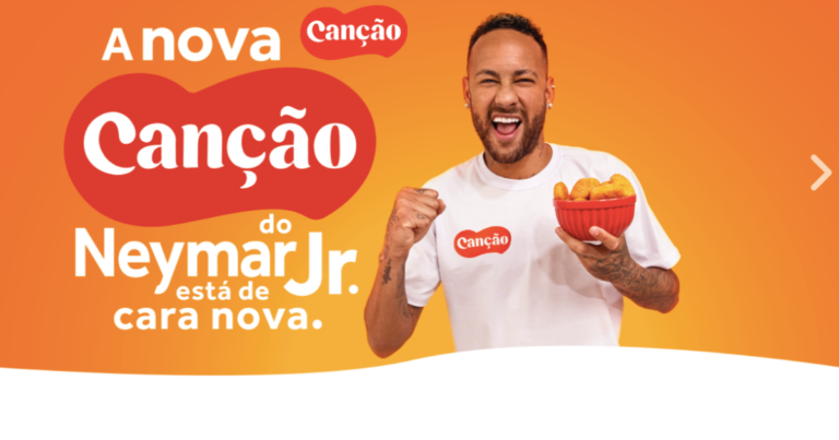 Canção Alimentos anuncia Neymar Jr. como novo embaixador da marca
