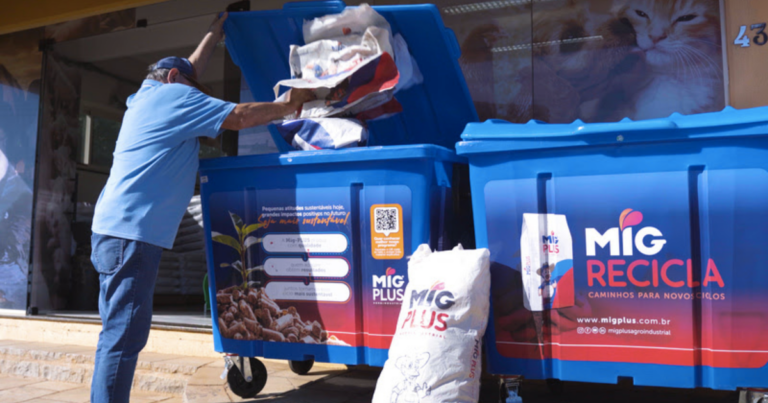 Sustentabilidade: Programa da Mig-Plus recicla 14 toneladas de embalagens
