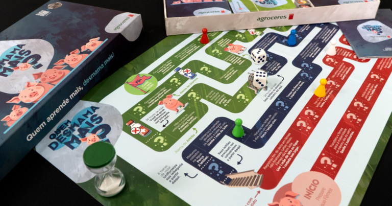 Jogo oferece capacitação à criação de conteúdos didáticos voltados para a suinocultura