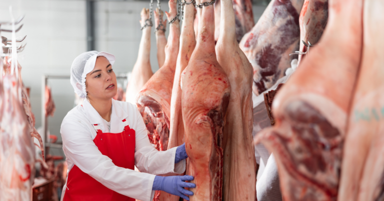 Exportações de carne suína disparam em março