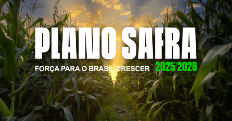 Plano Safra 2025/2026 destina R$ 516,2 bilhões à agricultura empresarial