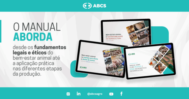 ABCS apresenta novo Manual Técnico de Bem-Estar Animal no 17º Simpósio Brasil Sul de Suinocultura