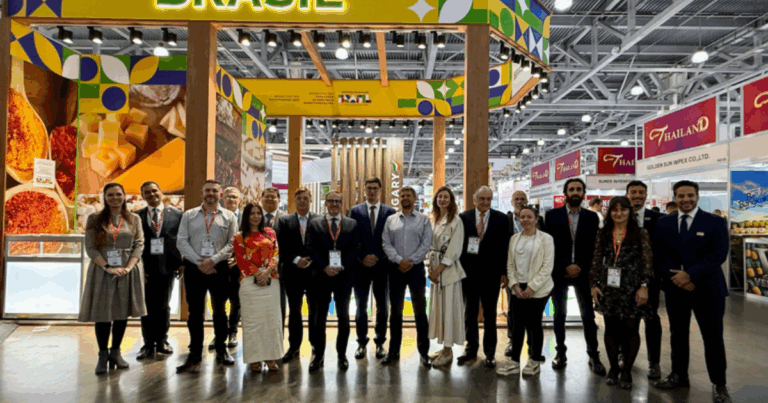 Brasil fortalece presença no mercado internacional na WorldFood Moscow 2025