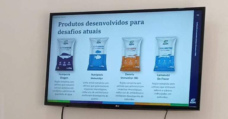 Sem estresse: ADM apresenta pacote Immunity+ como solução para a aquicultura