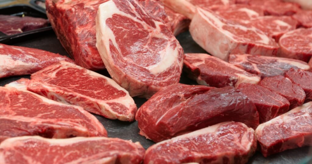 exportações de carne bovina