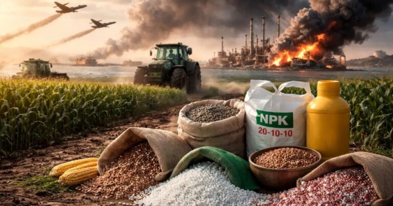 Escalada no Oriente Médio pode elevar custo de fertilizantes e diesel e pressionar margens no agro