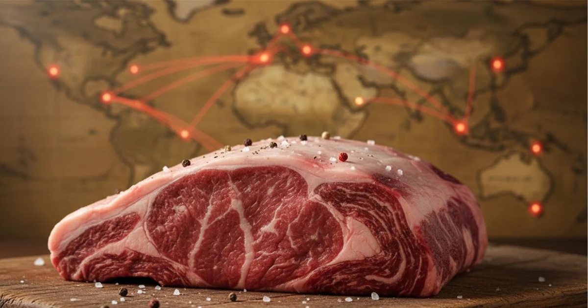 exportação de carne bovina
