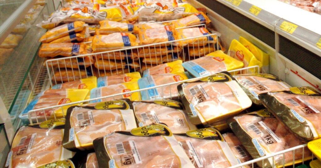 preço do frango
