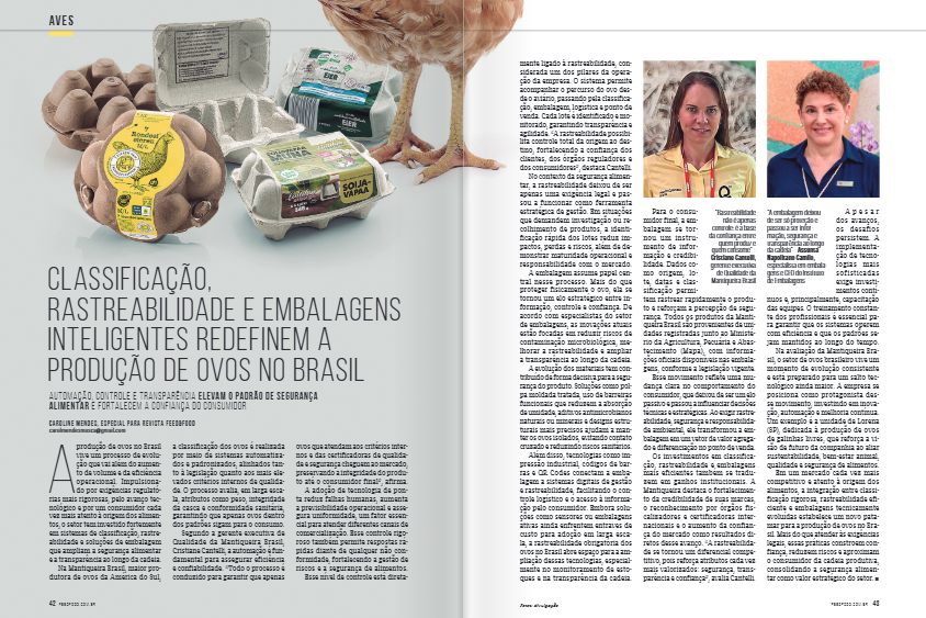 rastreabilidade produção de ovos Brasil