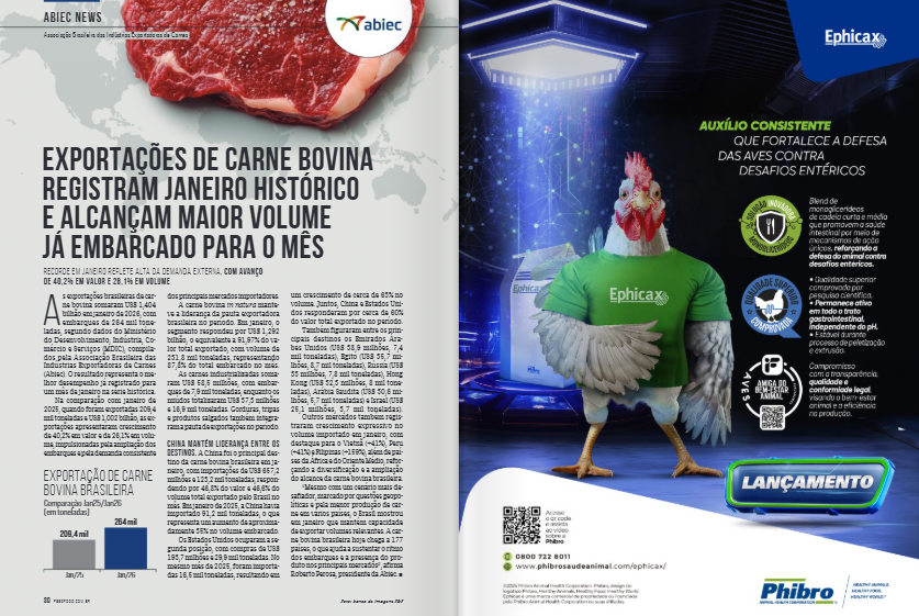 exportação carne bovina