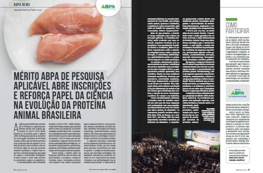 pesquisa aplicada proteína animal