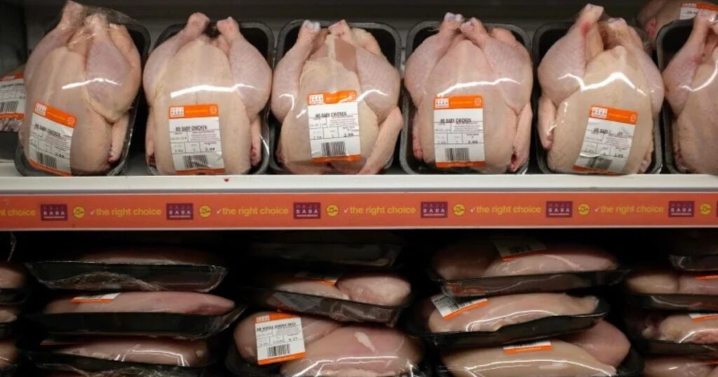 preço do frango