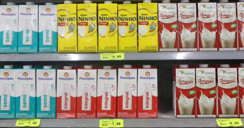 preço do leite