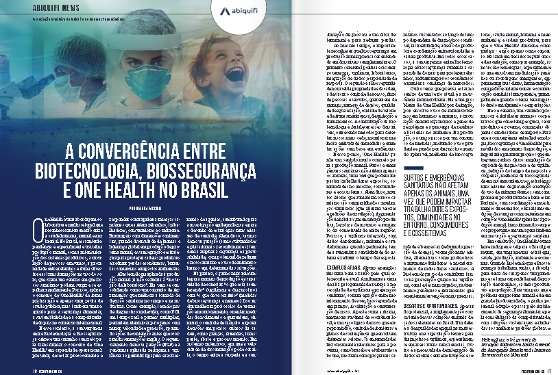 One Health biossegurança biotecnologia