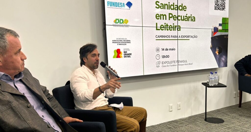 exportação de lácteos