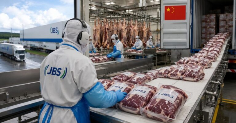 China retoma habilitação de três frigoríficos brasileiros