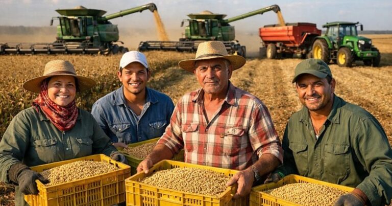 Agro atinge recorde de empregos em 2025 e responde por mais de um quarto das vagas no Brasil