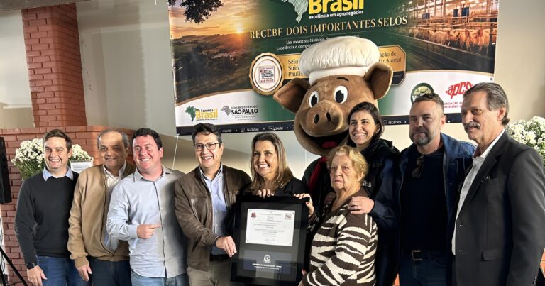 Fazenda Brasil renova Selo Suíno Paulista e recebe Fair Food