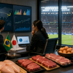 Brasil x Japão na Copa evidencia força da proteína animal brasileira
