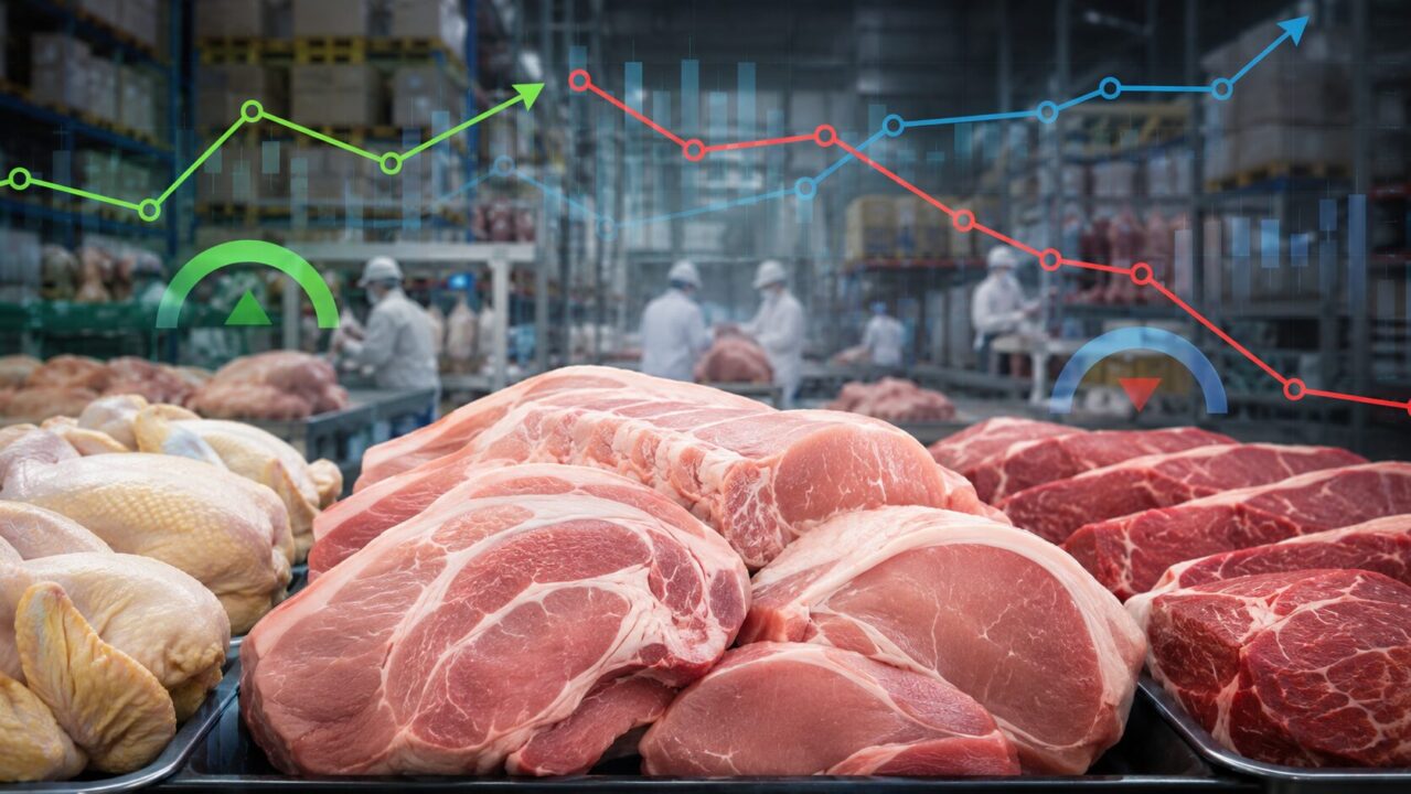 Carne suína ganha espaço frente ao frango, mas perde para o boi
