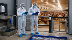 Influenza aviária reforça biosseguridade em matrizes pesadas