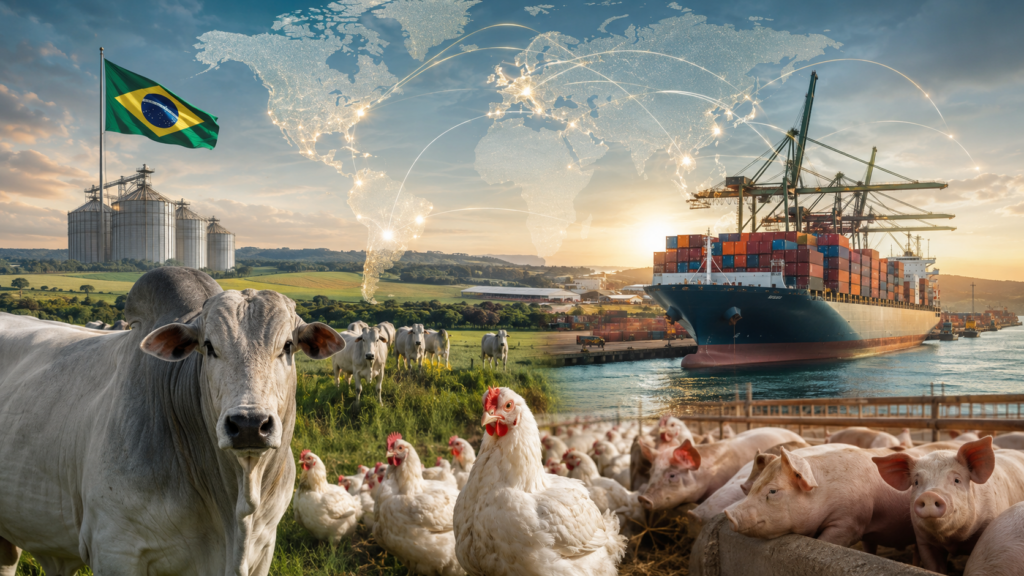 Brasil amplia protagonismo na geopolítica global dos alimentos