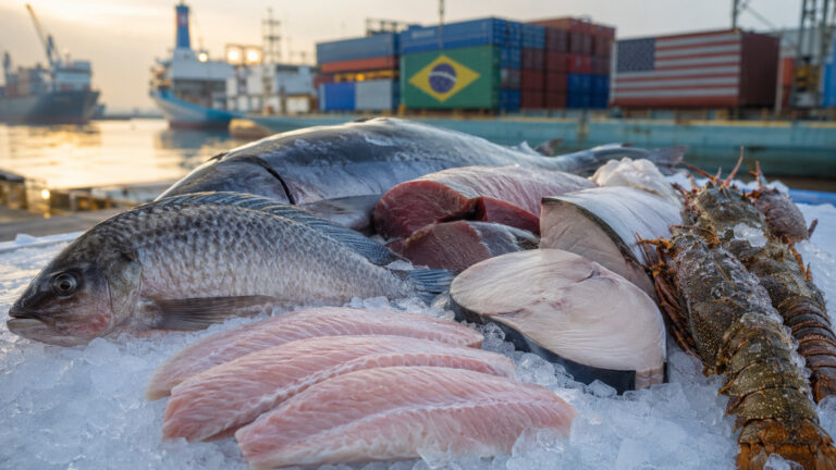 EUA isentam principais pescados brasileiros da tarifa adicional de 25%