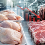 Carne de frango perde quase 70% de competitividade frente à suína
