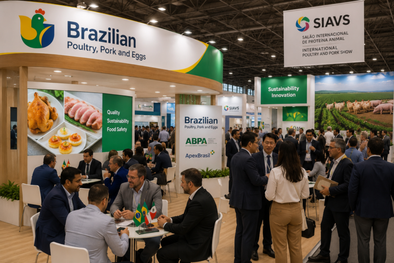 SIAVS 2026 projeta US$ 312 milhões em exportações para agroindústrias brasileiras