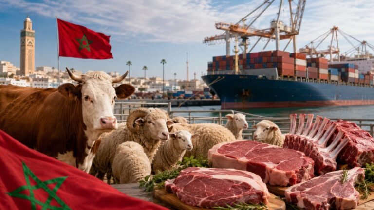 Marrocos suspende tarifas sobre carnes e ovinos vivos até dezembro