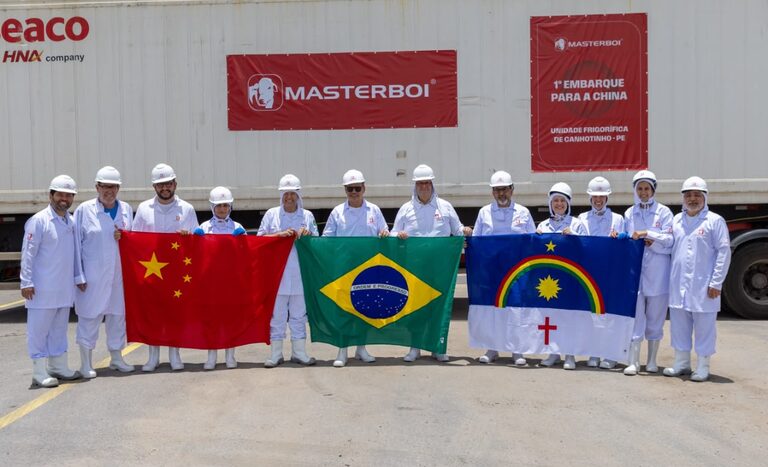 Pernambuco realiza primeiro embarque de carne bovina do Nordeste à China