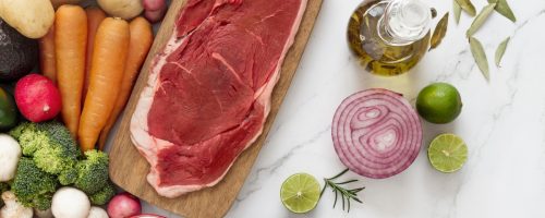 Capa Matéria Legumes e carne bovina