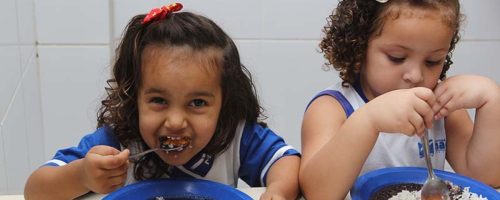 Capa Matéria Peixe merenda escolar