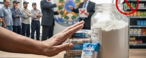 Capa Matéria leite em pó importado