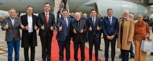 Comitiva Brasileira em visita ao Japão