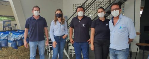 DE HEUS equipe no Itaipu Show Rural