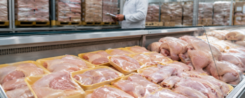 carne de frango recua em junho