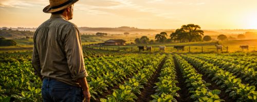 trabalho no campo une produção